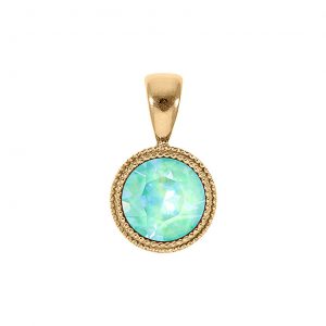 Fabero pendant gold silky sage delite
