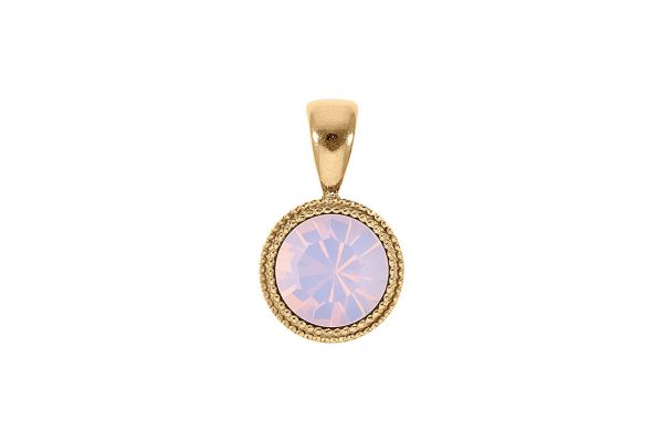 Fabero pendant gold rose opale