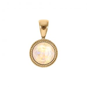 Fabero pendant gold ivory cream delite