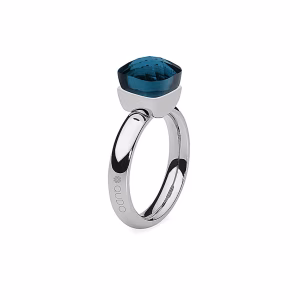Firenze ring  silver londen blue