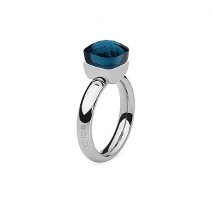 Firenze ring  silver londen blue