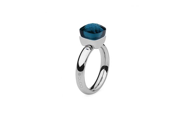 Firenze ring  silver londen blue