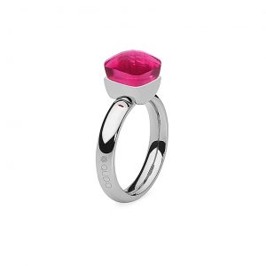 Firenze ring silver light fuchsia