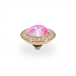 Tondo de luxe Gold 13 mm lotus pink delite