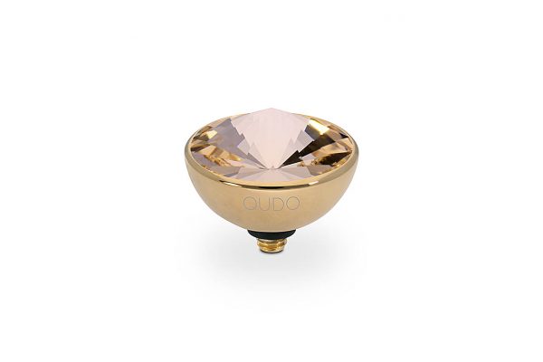 Bottone 13 mm gold silk