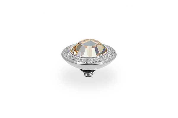 Tondo de luxe 13 mm silver honey