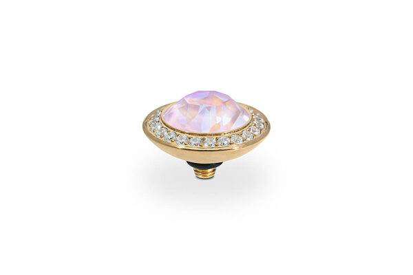 Tondo de luxe 13 mm gold lavender delite