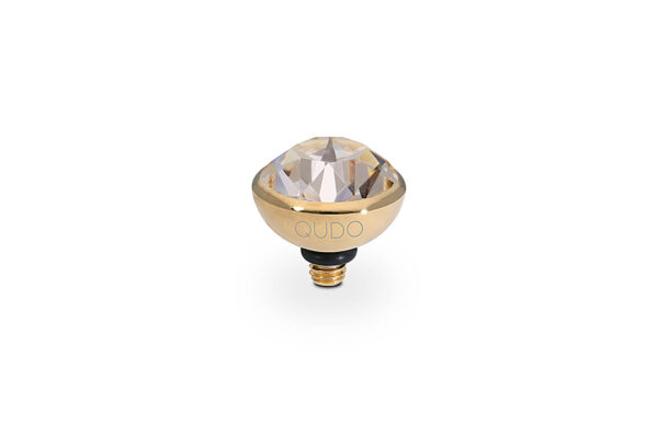 Bottone 10 mm gold silk