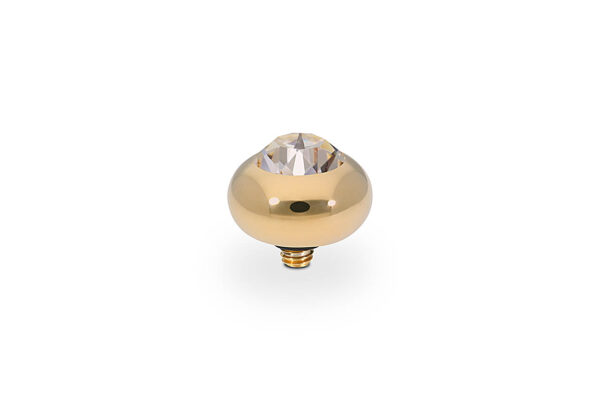 Tondo  10 mm gold , silk