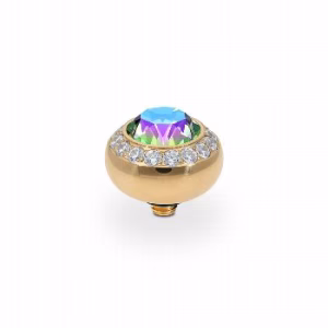 Tondo de luxe 10 mm gold paradise shine