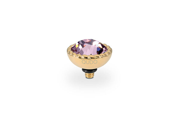 Bocconi 11 mm gold light amethyst