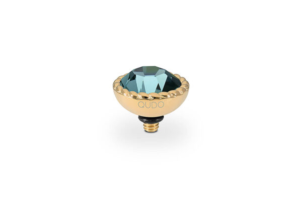 Bocconi 11 mm gold smoked sapphire