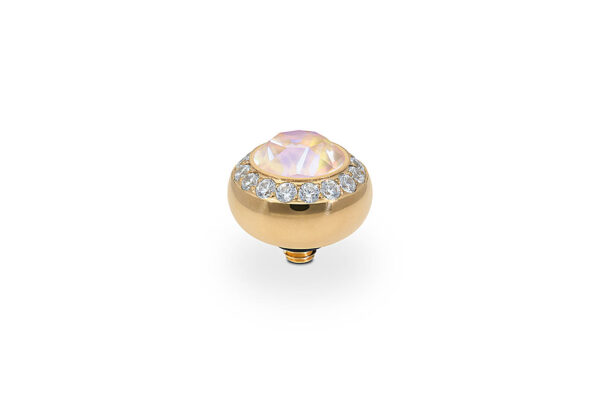 Tondo de luxe 10 mm gold dusty pink delite