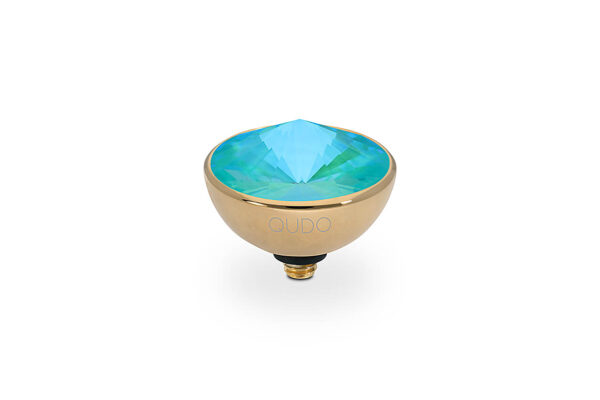 Bottone 13 mm gold laguna delite