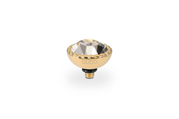Bocconi 11 mm gold light gold quartz