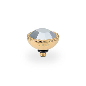 Bocconi 11 mm gold crystal labrador