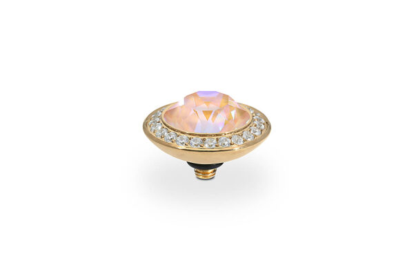 Tondo de luxe 13 mm gold dusty pink delite