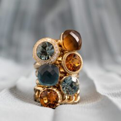Tondo 13 mm gold light colorado topaz - Afbeelding 2