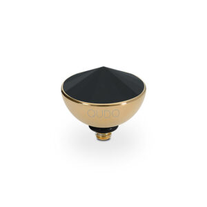 Bottone 11,5 mm gold jet
