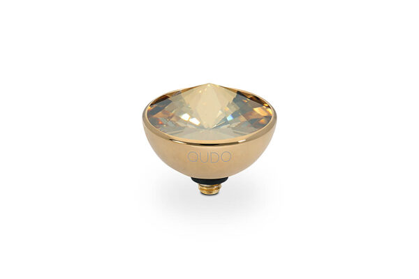 Bottone 11,5 mm gold golden shadow