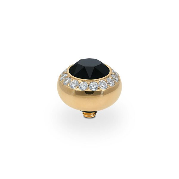 Tondo de luxe 10 mm gold jet