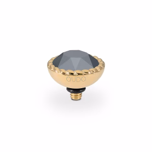 Bocconi 11 mm gold jet hematite