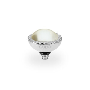 Bocconi 11 mm zilver cream pearl
