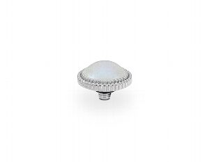 fabero flat silver 10 mm pearl