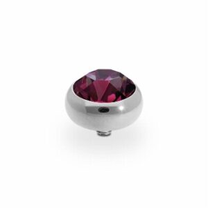 Sesto 10 mm silver amethyst