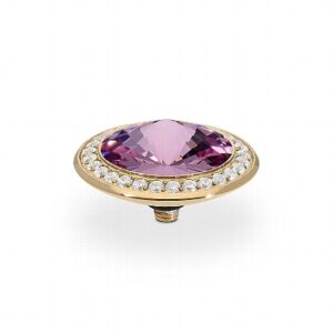 Tondo de luxe 16 mm light amethyst