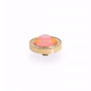 Canino de luxe 10,5 mm gold , orange glow