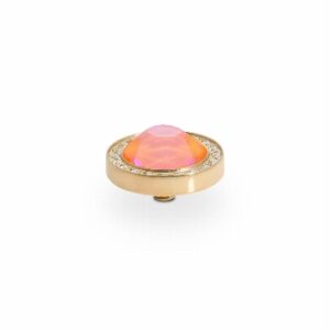 Canino de luxe 10,5 mm gold , orange glow