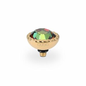 QUDO Bocconi 11 mm gold vitrail medium