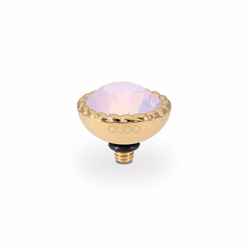 Bocconi 11 mm gold rose opale