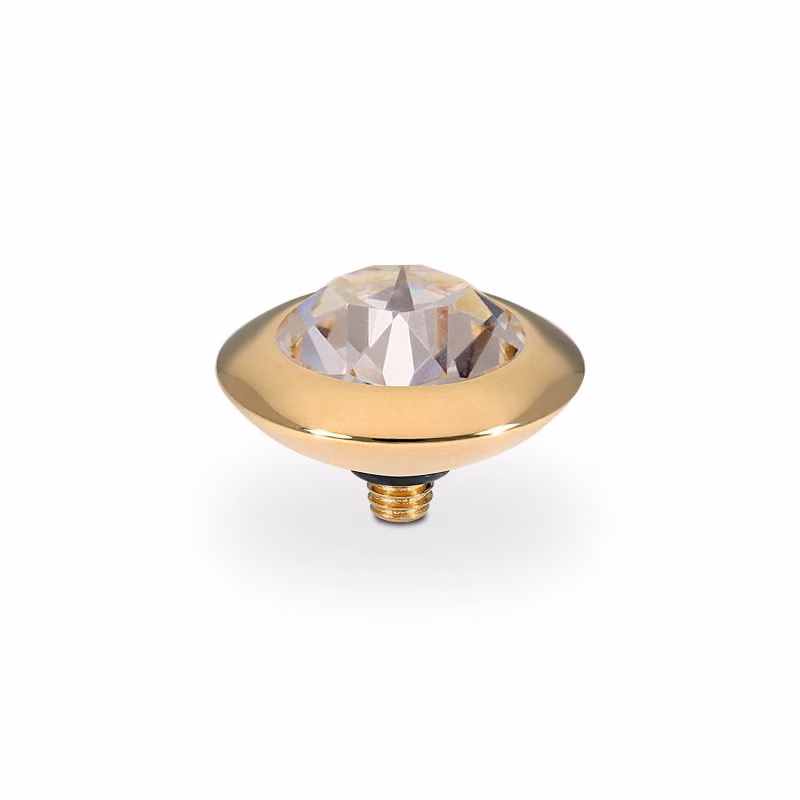 Tondo 13 mm gold silk