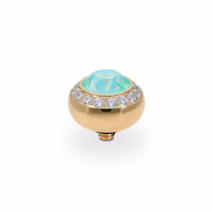 Tondo de luxe 10 mm gold silky sage delight