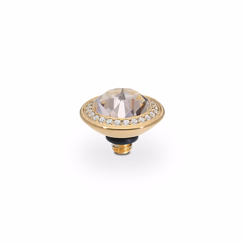 Tondo de luxe 9 mm gold , silk