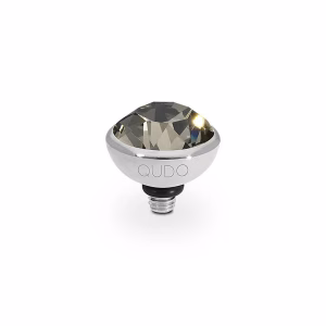 Bottone 10 mm silver greige