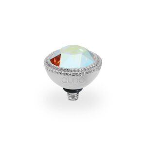 fabero flat silver 11 mm crystal AB