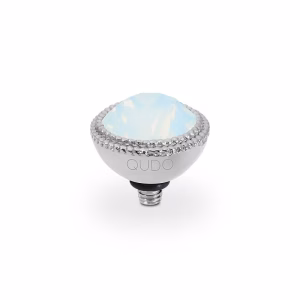 fabero  silver 11 mm white opale