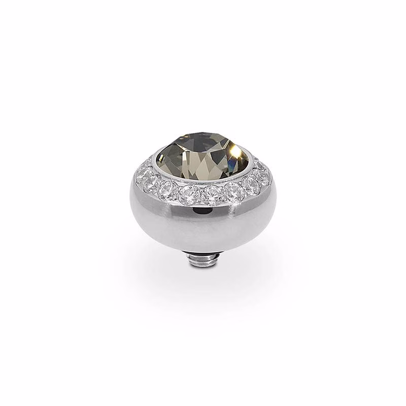 Tondo de luxe 10 mm silver greige