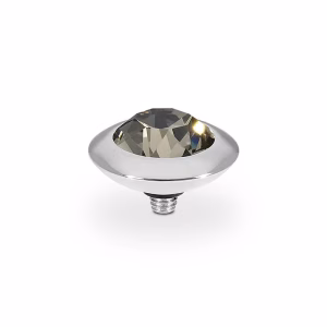 Tondo 13 mm silver greige