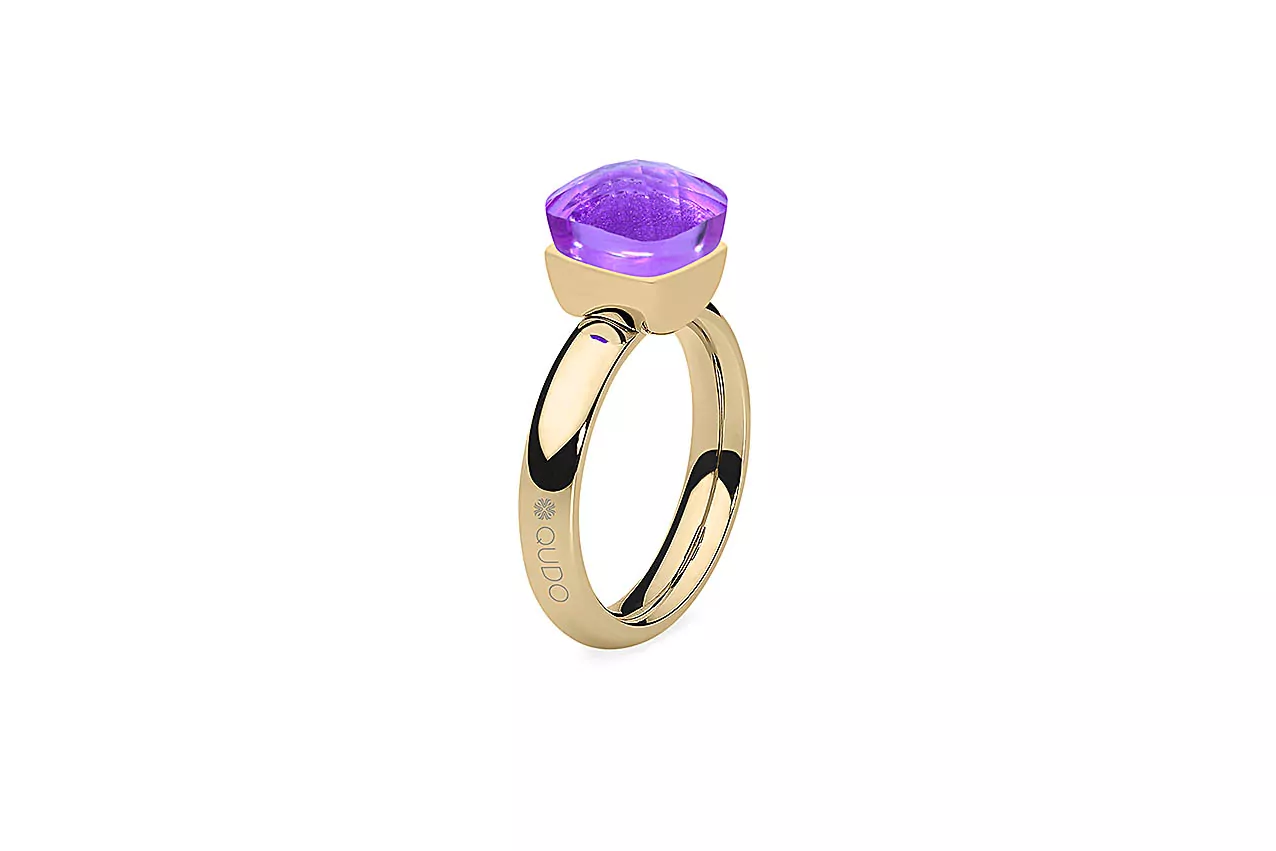 Firenze ring gold medium orchidee