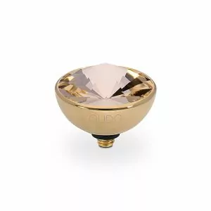 Bottone 13 mm gold silk